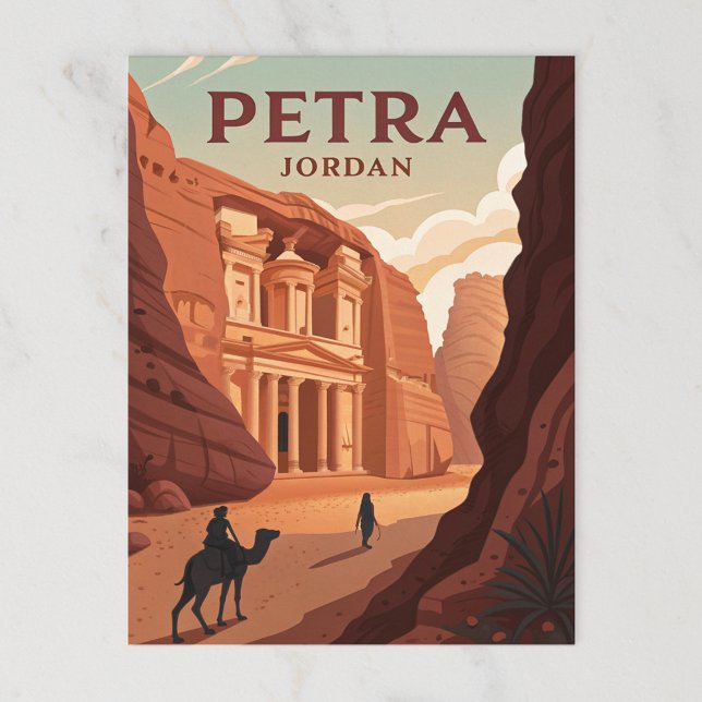Petra, Jordan Postcard (Creator Uploaded)