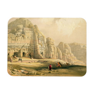 Petra, March 8th 1839, plate 96 from Volume III of Magnet