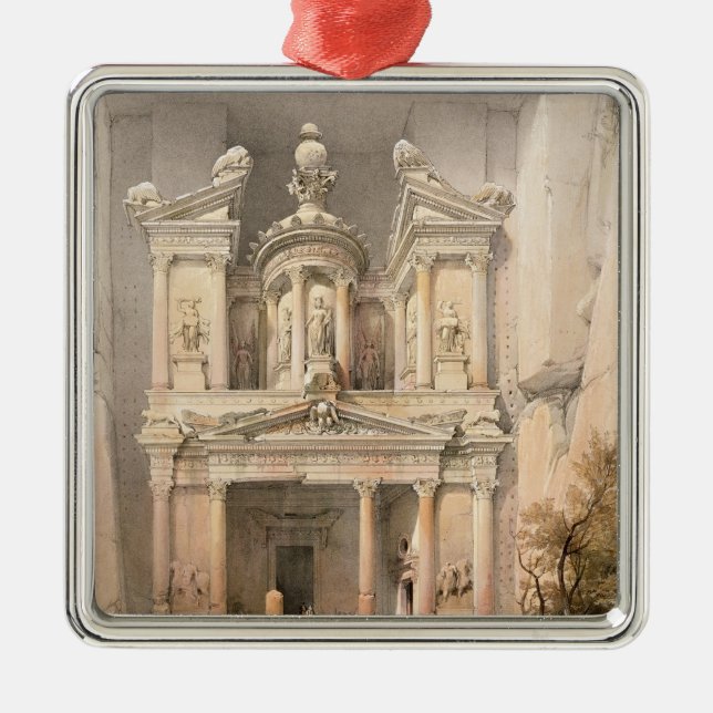 Petra Metal Tree Decoration (Front)