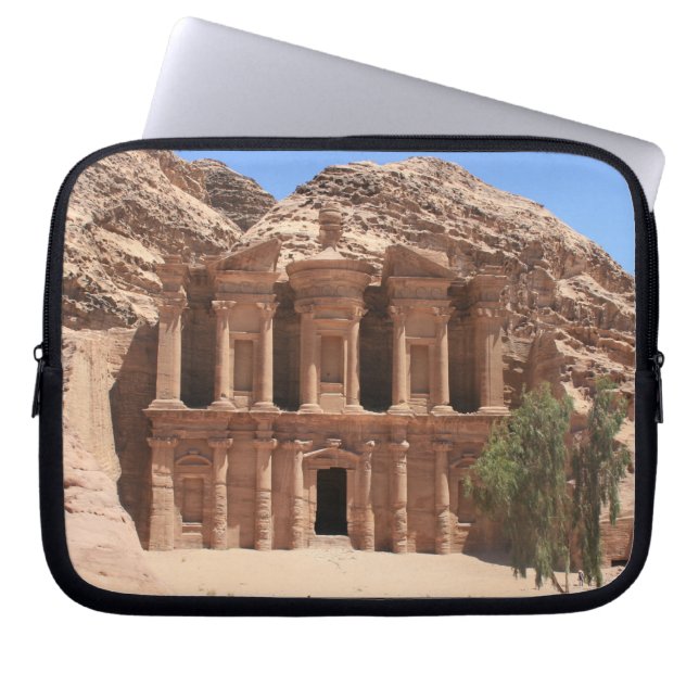 petra monastery laptop sleeve (Front)