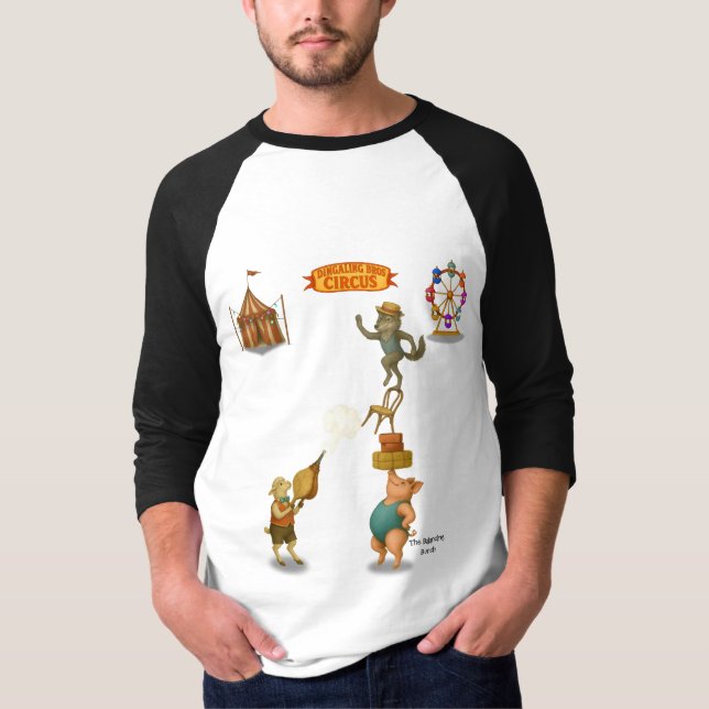Petra pig balancing act T-Shirt (Front)