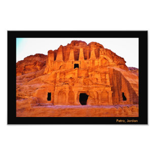 Petra Tombs Photo Print