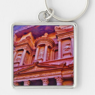 Petra Treasury Building Key Ring