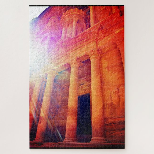 Petra Treasury Jigsaw Puzzle (Vertical)