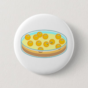 Petri Dish MRSA 6 Cm Round Badge