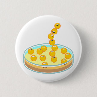 Petri Dish Tower 6 Cm Round Badge