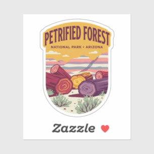 Petrified Forest Arizona Travel Decal Sticker