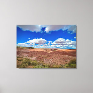 petrified forest  canvas print