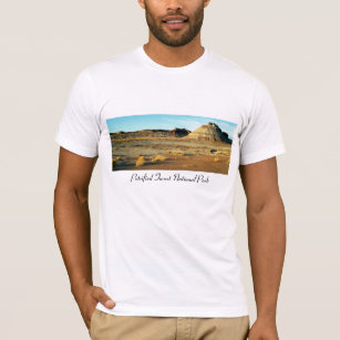 Petrified Forest Desert Arizona Landscape Photo T-Shirt