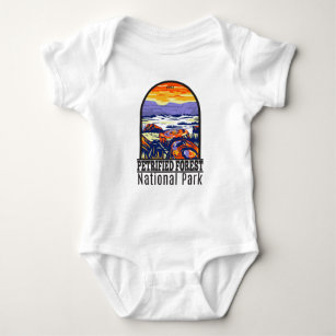 Petrified Forest National Park Arizona Vintage  Baby Bodysuit