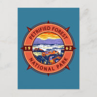 Petrified Forest National Park Retro Compass