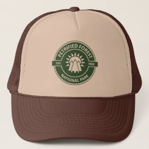 Petrified Forest National Park Sun Trees Trucker Hat