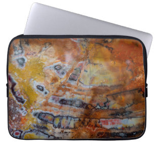Petrified Wood Brown Laptop Sleeve