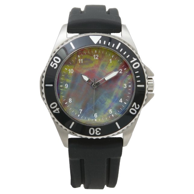 Petrified Wood Horizontal Watch (Front)