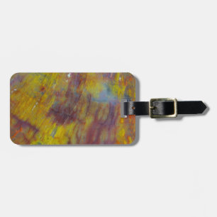 Petrified Wood Luggage Tag