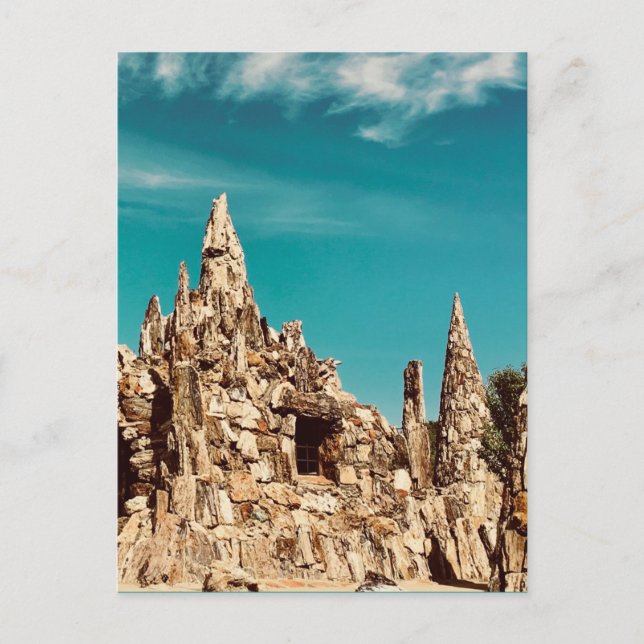 petrified wood park postcard (Front)