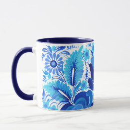 Petrikivka Ukrainian traditional art Mug