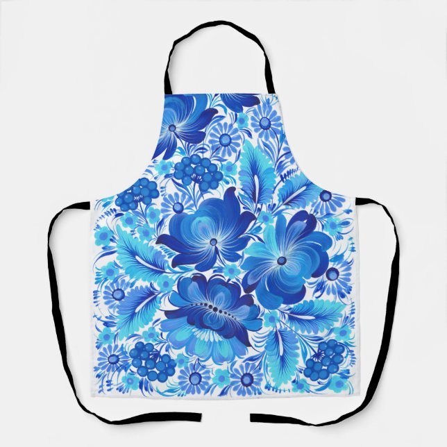 Petrikivka Ukrainian traditional folk art.  Apron (Front)