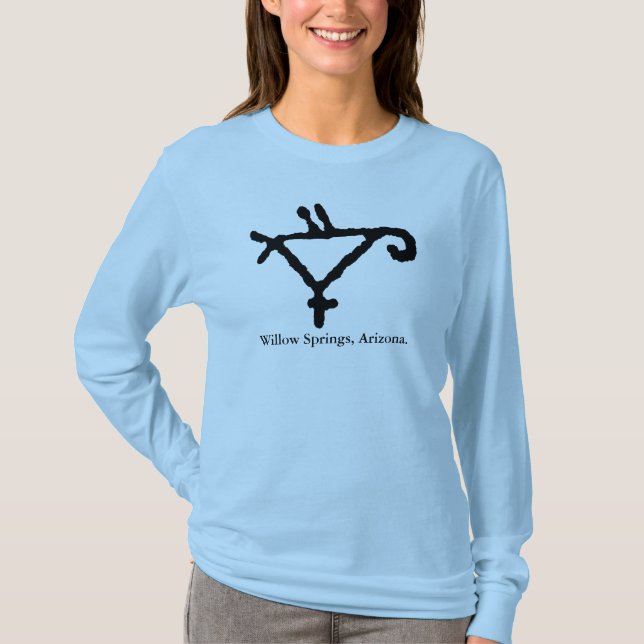 Petroglyph of a Stylised Parrot T-Shirt (Front)