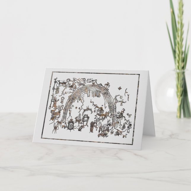 Petroglyph Panel - Rochester Creek, Utah Card (Front)