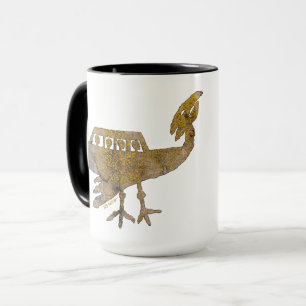 petroglyph UFO Talking Canyons, New Mexico Mug