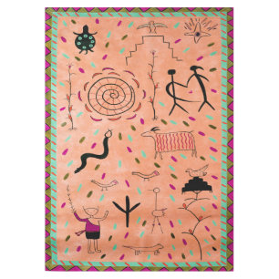 Petroglyphs Tablecloth