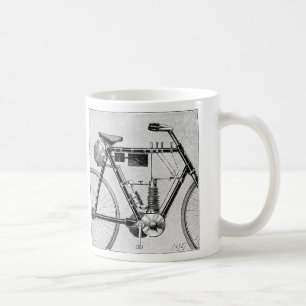 Petrolette Omega Motorcycle, 1895 Coffee Mug