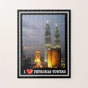 Petronas Tower - Kuala Lumpur - Malaysia - I Love Jigsaw Puzzle