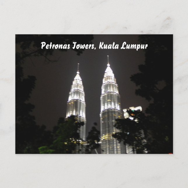 Petronas Towers postcard (Front)