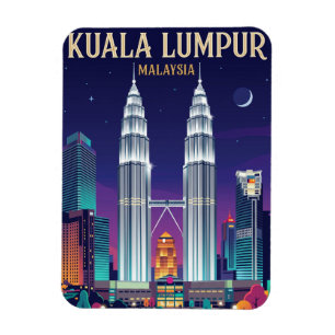 Petronas Twin Towers Malaysia Magnet
