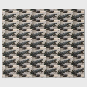 Petrosaurus thalassinus wrapping paper
