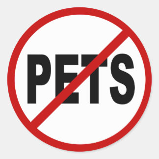 PETS CLASSIC ROUND STICKER