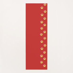 pet's footsteps - yoga mat