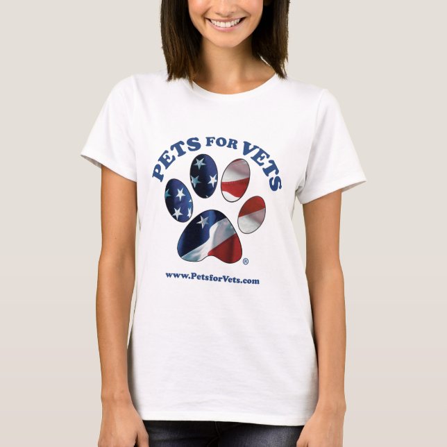 Pets for Vets T-Shirt (Front)