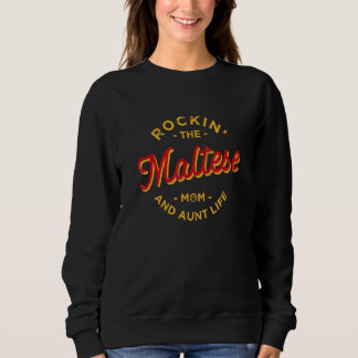 Pets Maltese Terrier Single Dog Breed 1 Sweatshirt
