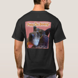 Pets On Board™  T-Shirt, Logo Tongue NEPABuzz T-Shirt