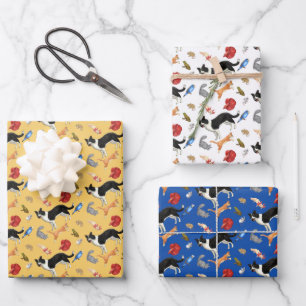 Pets on Parade Wrapping Paper Sheet