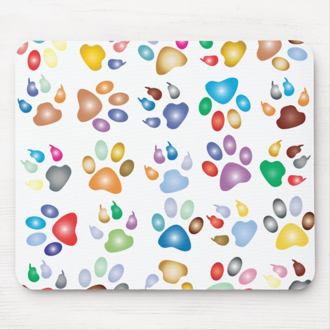 Pets Paws Mouse Pad (Front)