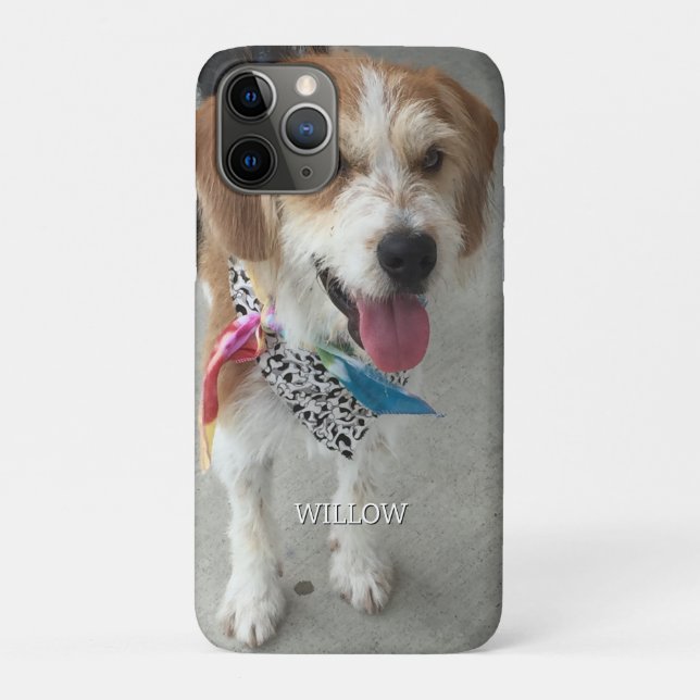 Pet's Photo & Name Case-Mate iPhone Case (Back)