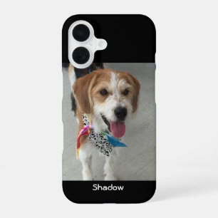 Pet's Photo or Child's Photo & Name iPhone 16 Case