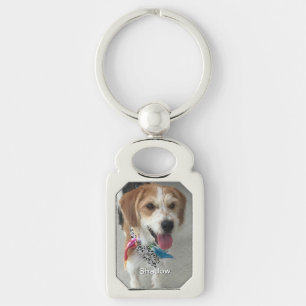 Pet's Photo or Child's Photo & Name Key Ring