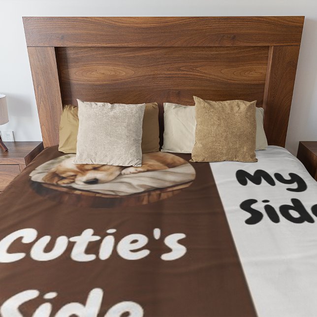 Pet's Side | My Side Fleece Blanket (Creator Uploaded)