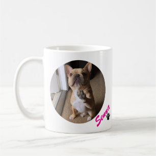 Pet's Simple Modern Cool Typography Name Coffee Mug
