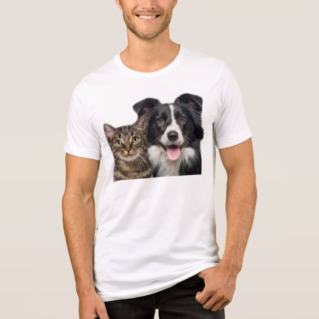 pet's Tri-Blend shirt (Front)