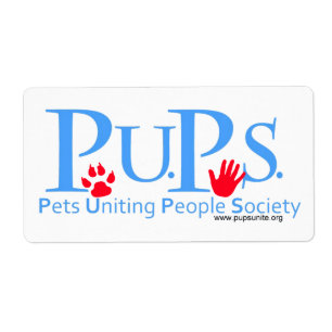 Pets Uniting People Society Stickers
