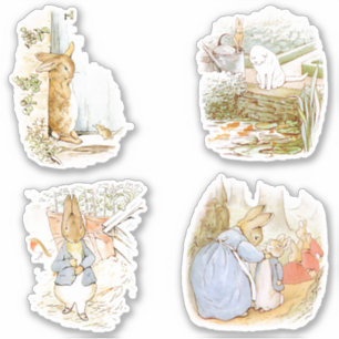 Petter Rabbit set sticker