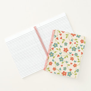 Pettern Floral Notebook