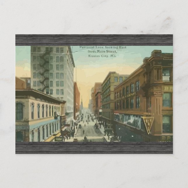 Petticoat Lane,Kansas City, Vintage Postcard (Front)