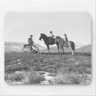 Petting Antelopes. Mouse Pad