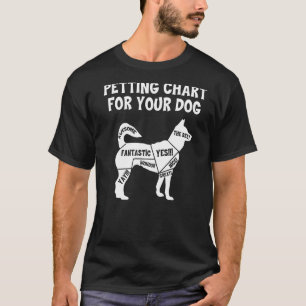 Petting Chart For Dogs  Dog   Dog Owner  1 T-Shirt
